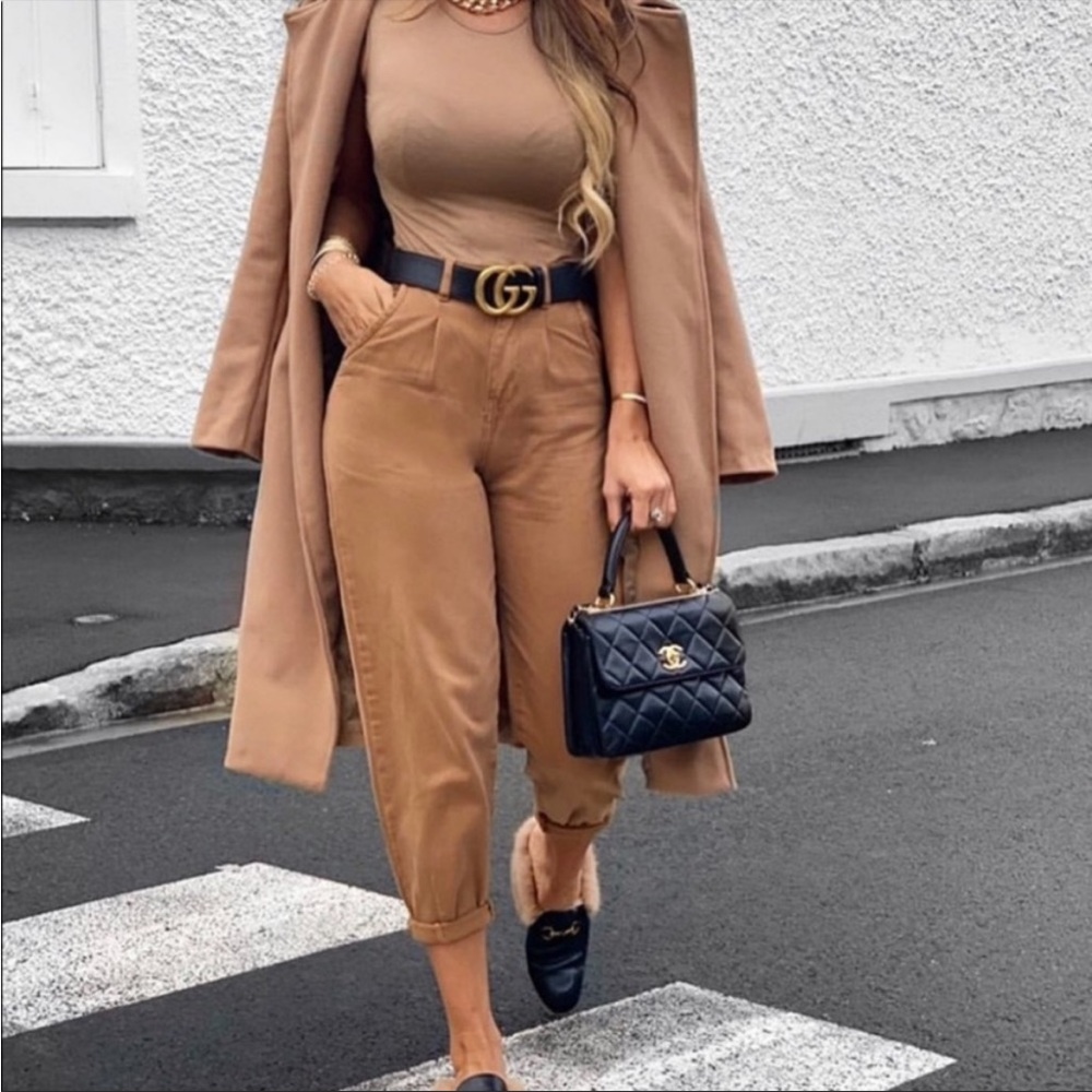 Zara BLOGGERS FAV paperbag jeans